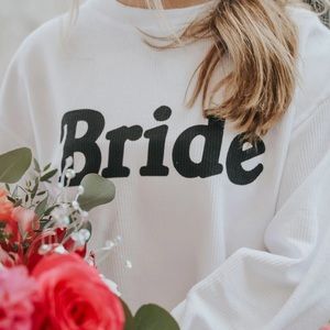 Bride sweatshirt crewneck